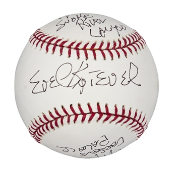 Evel Knievel Signed Baseball (PSA/DNA COA)
